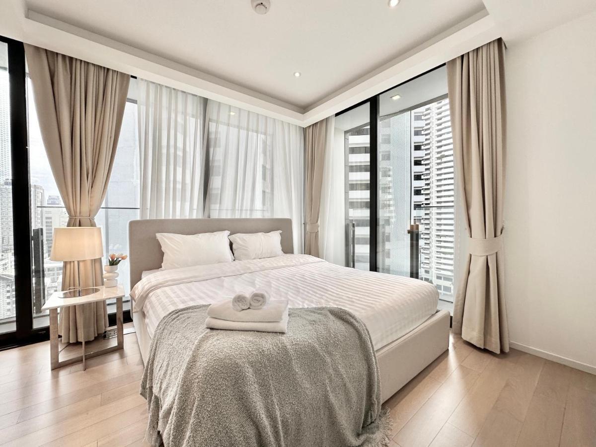 דירות בנגקוק Sukhumvit 11#Luxury#Pool#Gym#Bts Nana&Mrt Sukhumvit#1Br#Max2Ppl מראה חיצוני תמונה
